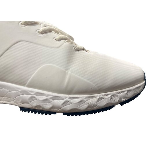 G/Fore MG4+ Mens Golf Shoes Spikeless White Blue G4MS22EF27 Size 10 - Picture 7 of 13